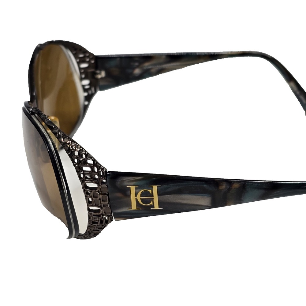 Carolina Herrera Sunglasses Womens‎ Brown H726 130 Designer Made Japan Fashion